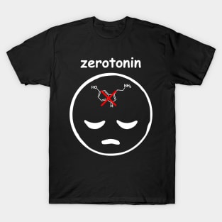 zerotonin, white T-Shirt